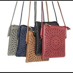 New! Mini Cross Body Vegan Leather Handbags!